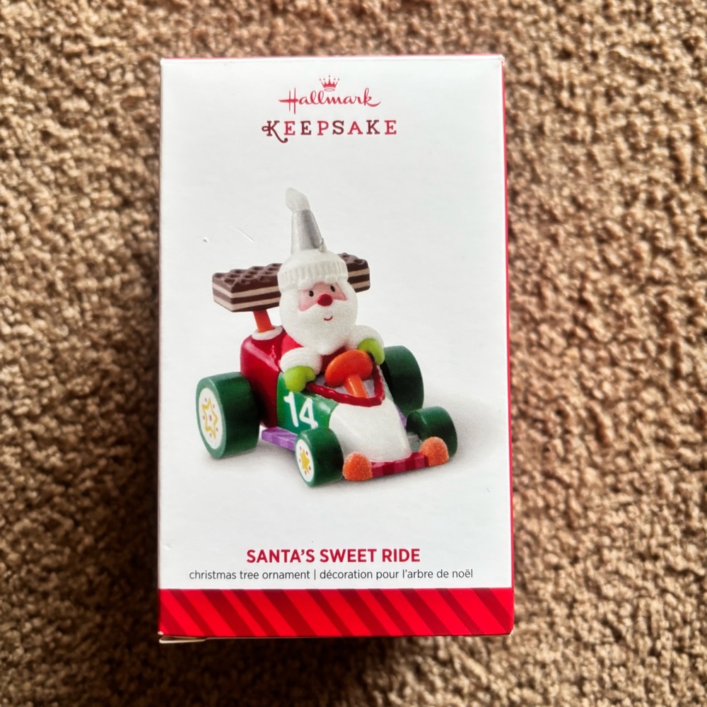 Hallmark Keepsake Santa's Sweet Ride Ornament